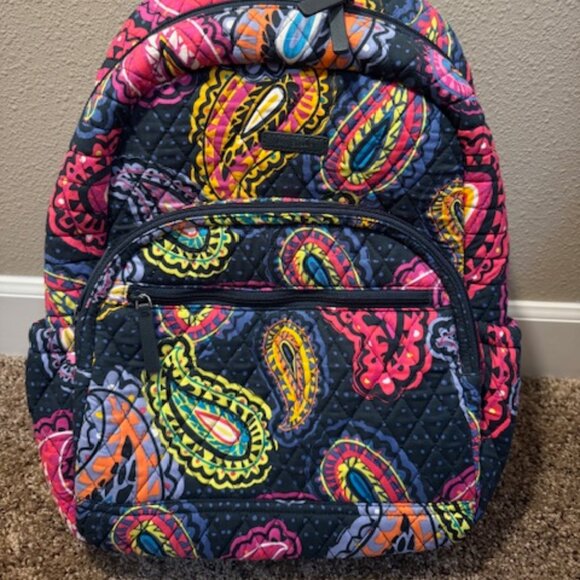 EXCELLENT Pre-Owned Condition Paisley Backpack - Picture 1 of 8